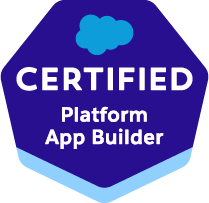 Platform Builder Salesforce certification logo